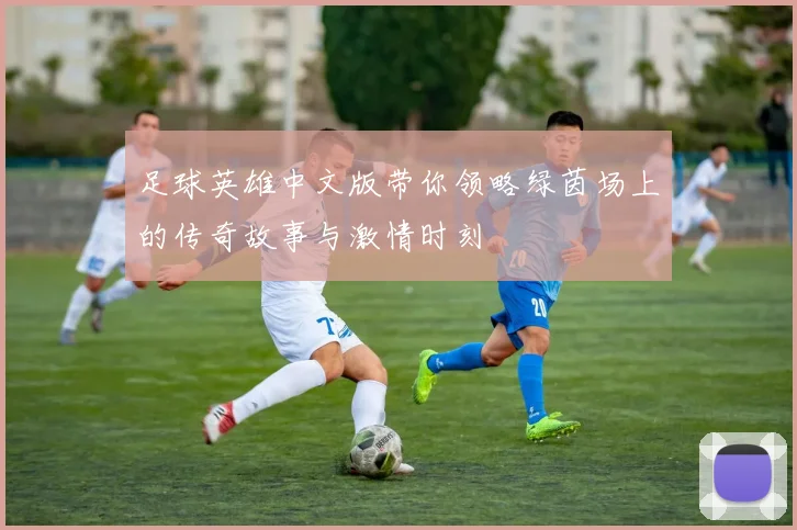 足球英雄中文版带你领略绿茵场上的传奇故事与激情时刻